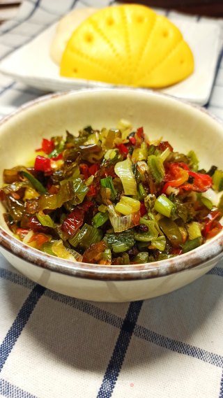 大葱炒辣椒的做法步骤：11
