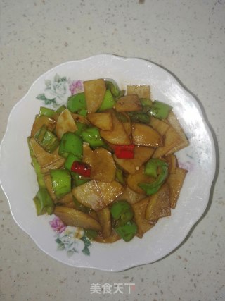 青椒土豆片的做法步骤：6
