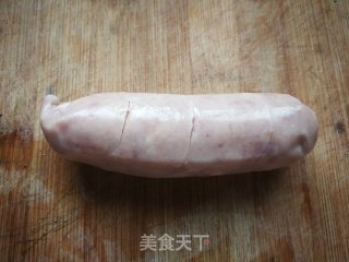 炸香笋肉肠的做法步骤：3