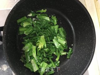 蒜茸油麦菜的做法步骤：3