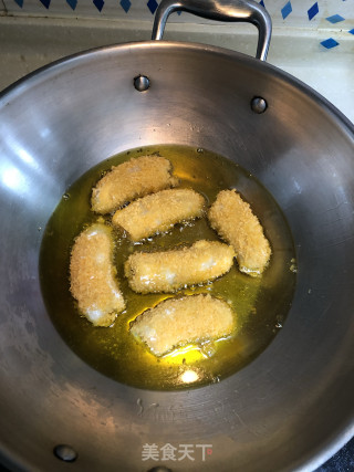 油炸香蕉的做法步骤：2