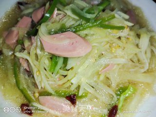 酸辣土豆丝的做法步骤：4