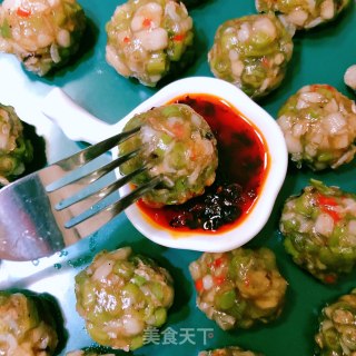 水晶菜丸子的做法步骤：19
