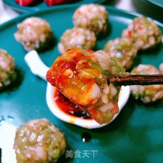 水晶菜丸子的做法步骤：20