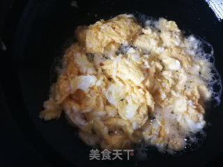 大葱炒鸡蛋的做法步骤：9