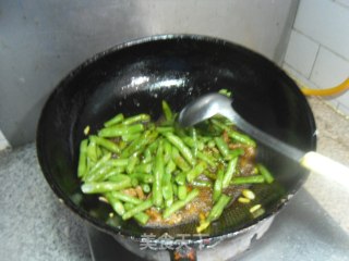 煸炒菜豆的做法步骤：7