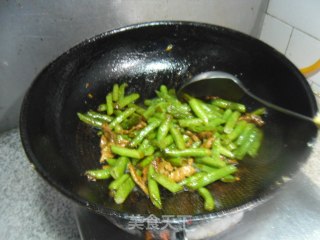 煸炒菜豆的做法步骤：9