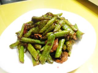 煸炒菜豆的做法步骤：11