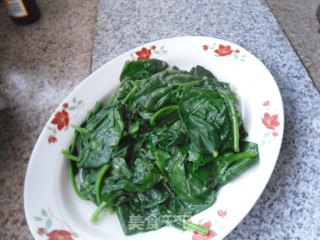 蚝汁猫耳菜的做法步骤：7