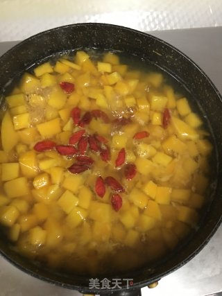 酒酿枸杞红薯汤的做法步骤：6