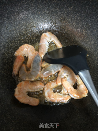 豆腐烧大虾的做法步骤：4