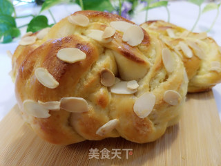 杏仁酥酱面包的做法步骤：19