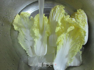咖喱娃娃菜炒年糕的做法步骤：2