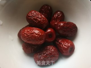 芋香红枣米浆的做法步骤：2
