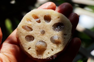 鲜虾藕饼的做法步骤：2