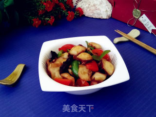 酱爆八爪鱼的做法步骤：11