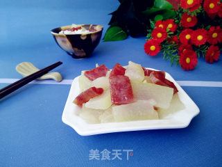 香肠烧冬瓜的做法步骤：9