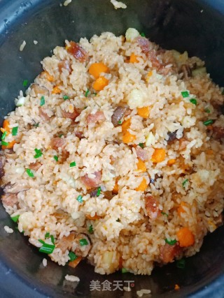 香肠土豆焖饭的做法步骤：12