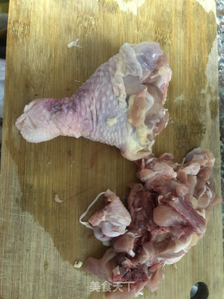 香菇滑鸡的做法步骤：2