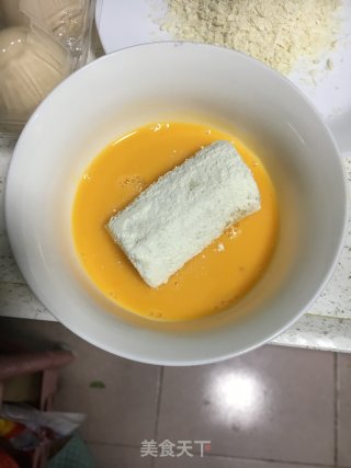 百搭炸水果的做法步骤：3