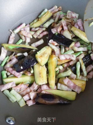 茄子炖豆角的做法步骤：6