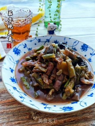 茄子炖豆角的做法步骤：11