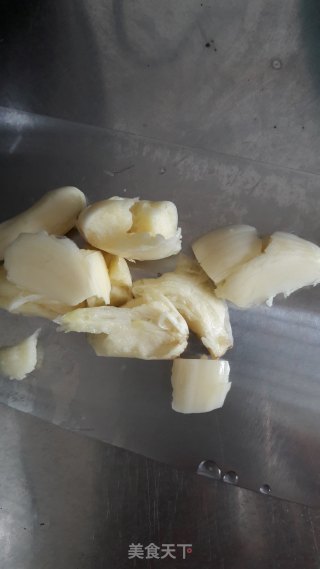 卤煮毛豆的做法步骤：4