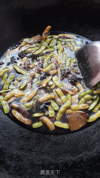 卤煮毛豆的做法步骤：6