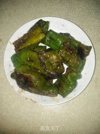 虎皮辣子的做法步骤：5