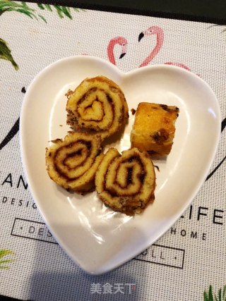 肉松蛋糕卷的做法步骤：10