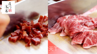黑椒牛肉苦荞饭的做法步骤：4