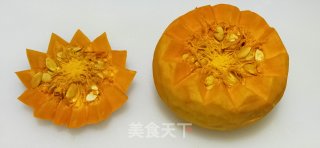 南瓜蒸鸡盏的做法步骤：8