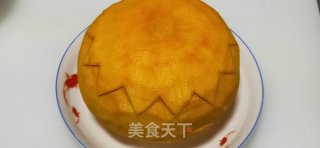 南瓜蒸鸡盏的做法步骤：11