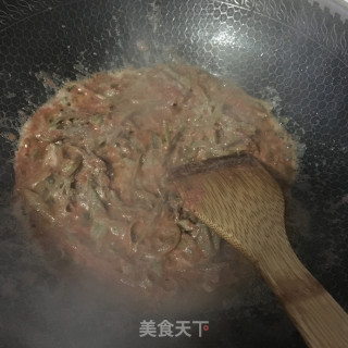 扁豆炒虾酱的做法步骤：8