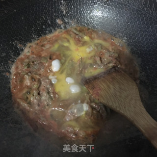 扁豆炒虾酱的做法步骤：10