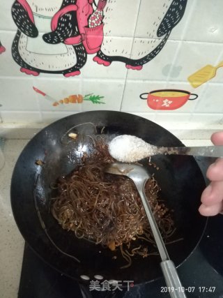 肉沫粉丝的做法步骤：8
