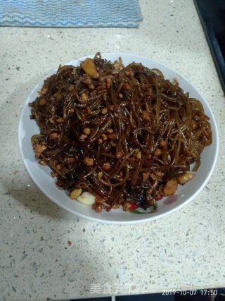 肉沫粉丝的做法步骤：9