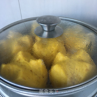 枣香开花南瓜馒头的做法步骤：16