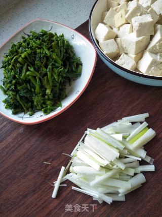 橄榄菜炖豆腐的做法步骤：6