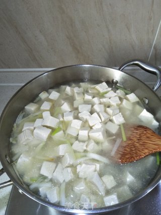 橄榄菜炖豆腐的做法步骤：9