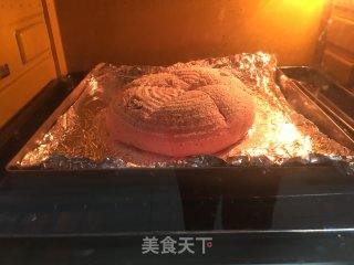 火龙果蔓越莓欧包的做法步骤：11