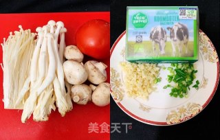 菌菇汤的做法步骤：1