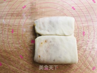 咸蛋黄肉松吐司的做法步骤：10