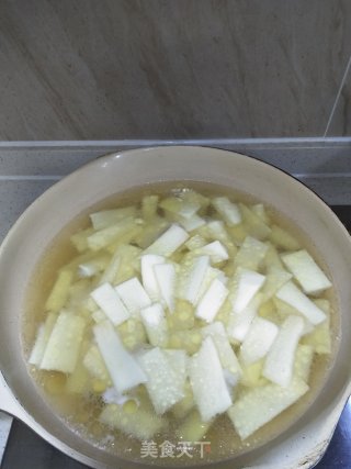 鸡汁山药的做法步骤：7