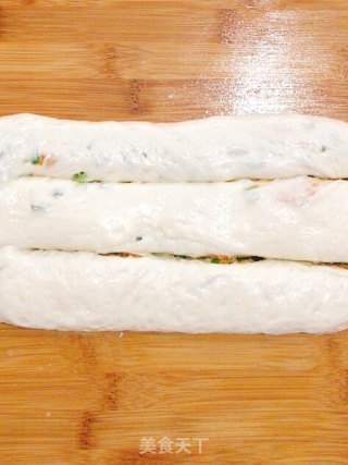 葱香肉松吐司的做法步骤：8