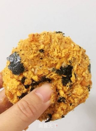 肉松贝贝的做法步骤：16