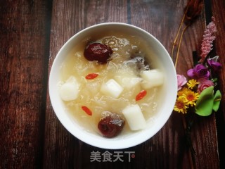 红枣山药银耳汤的做法步骤：8