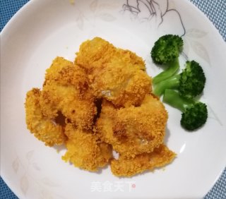 健康美味的无油烤箱鸡米花的做法步骤：5