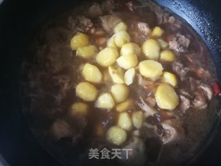板栗炖鸡腿的做法步骤：12