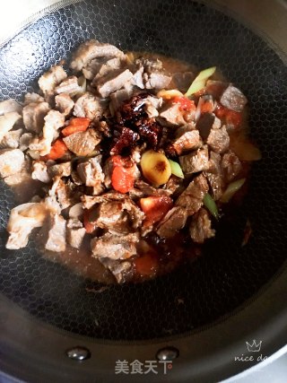 私房烧牛肉的做法步骤：9